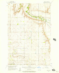 Download a high-resolution, GPS-compatible USGS topo map for Berlin, ND (1957 edition)