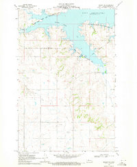 Download a high-resolution, GPS-compatible USGS topo map for Beulah NW, ND (1971 edition)