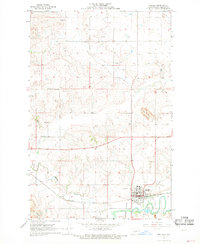 Download a high-resolution, GPS-compatible USGS topo map for Beulah, ND (1969 edition)