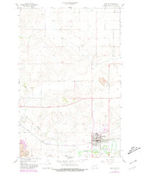 preview thumbnail of historical topo map of Beulah, ND in 1968