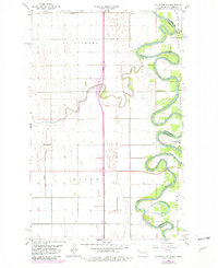Download a high-resolution, GPS-compatible USGS topo map for Big Woods NW, ND (1981 edition)