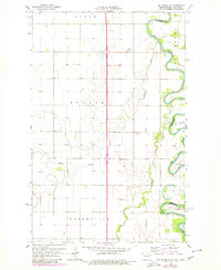 Download a high-resolution, GPS-compatible USGS topo map for Big Woods SW, ND (1982 edition)