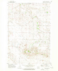 Download a high-resolution, GPS-compatible USGS topo map for Black Butte, ND (1976 edition)
