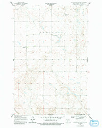 Download a high-resolution, GPS-compatible USGS topo map for Blackwater Lake NW, ND (1986 edition)