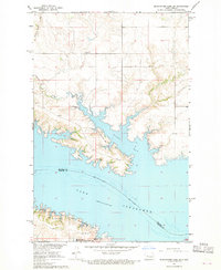 Download a high-resolution, GPS-compatible USGS topo map for Blackwater Lake SW, ND (1969 edition)