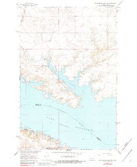 Download a high-resolution, GPS-compatible USGS topo map for Blackwater Lake SW, ND (1982 edition)