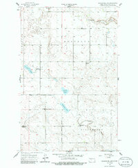 Download a high-resolution, GPS-compatible USGS topo map for Blackwater Lake, ND (1986 edition)