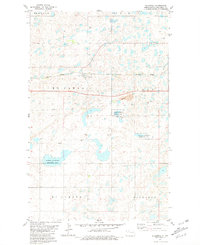 Download a high-resolution, GPS-compatible USGS topo map for Blaisdell, ND (1981 edition)