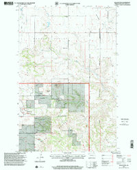 Download a high-resolution, GPS-compatible USGS topo map for Blue Buttes, ND (2001 edition)