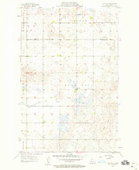 Download a high-resolution, GPS-compatible USGS topo map for Blue Hill, ND (1958 edition)