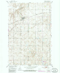 Download a high-resolution, GPS-compatible USGS topo map for Bowdon, ND (1986 edition)
