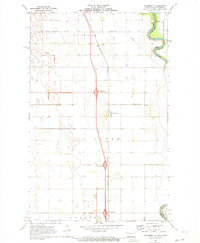 Download a high-resolution, GPS-compatible USGS topo map for Bowesmont, ND (1973 edition)
