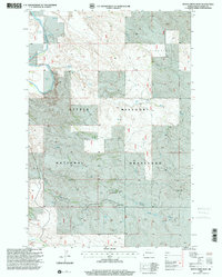 Download a high-resolution, GPS-compatible USGS topo map for Boyce Creek West, ND (2001 edition)
