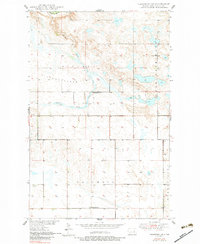 Download a high-resolution, GPS-compatible USGS topo map for Brantford NE, ND (1983 edition)