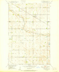 Download a high-resolution, GPS-compatible USGS topo map for Brantford, ND (1950 edition)