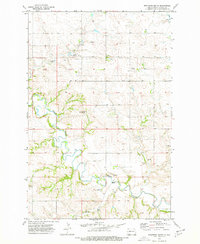 Download a high-resolution, GPS-compatible USGS topo map for Bratburg Butte, ND (1973 edition)