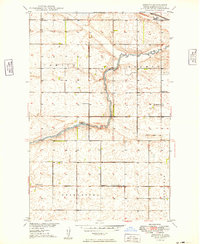 Download a high-resolution, GPS-compatible USGS topo map for Bremen, ND (1949 edition)
