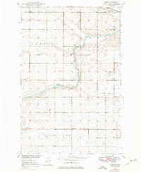 preview thumbnail of historical topo map of Wells County, ND in 1948