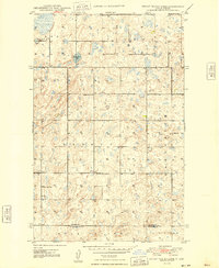 1948 Map of Bright Water Lake
