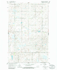 Download a high-resolution, GPS-compatible USGS topo map for Brinsmade SW, ND (1986 edition)