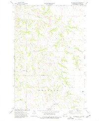Download a high-resolution, GPS-compatible USGS topo map for Buckskin Butte, ND (1977 edition)