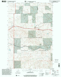 Download a high-resolution, GPS-compatible USGS topo map for Buffalo Gap Campground, ND (2001 edition)