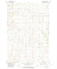 Download a high-resolution, GPS-compatible USGS topo map for Burgess, ND (1980 edition)