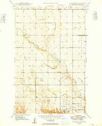 Download a high-resolution, GPS-compatible USGS topo map for Burlington SE, ND (1949 edition)