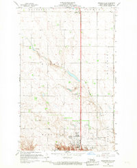 Download a high-resolution, GPS-compatible USGS topo map for Burlington SE, ND (1966 edition)