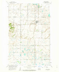 Download a high-resolution, GPS-compatible USGS topo map for Butte, ND (1963 edition)