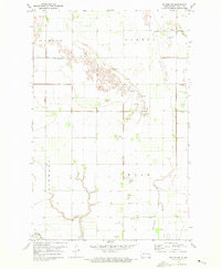 preview thumbnail of historical topo map of Traill County, ND in 1971