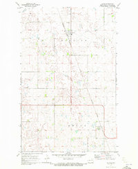 Download a high-resolution, GPS-compatible USGS topo map for Calvin, ND (1972 edition)