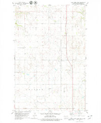 Download a high-resolution, GPS-compatible USGS topo map for Camp Creek West, ND (1979 edition)