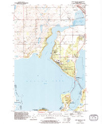 Download a high-resolution, GPS-compatible USGS topo map for Camp Grafton, ND (1995 edition)
