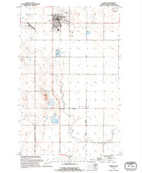 1994 Map of Cando, ND