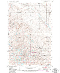 preview thumbnail of historical topo map of Stutsman County, ND in 1950