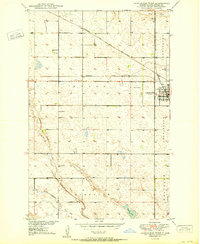 Download a high-resolution, GPS-compatible USGS topo map for Carrington West, ND (1950 edition)