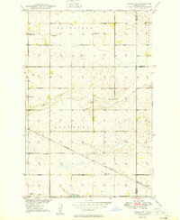 preview thumbnail of historical topo map of Wells County, ND in 1949