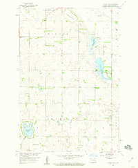 Download a high-resolution, GPS-compatible USGS topo map for Cayuga NW, ND (1960 edition)