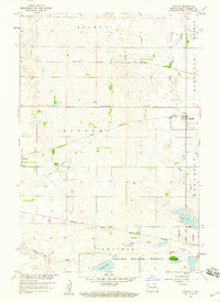Download a high-resolution, GPS-compatible USGS topo map for Cayuga, ND (1960 edition)