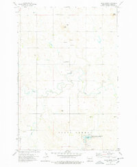 Download a high-resolution, GPS-compatible USGS topo map for Cedar Butte, ND (1978 edition)