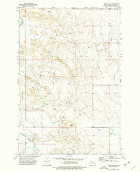 Download a high-resolution, GPS-compatible USGS topo map for Cedar Hills, ND (1977 edition)
