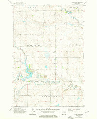 Download a high-resolution, GPS-compatible USGS topo map for Cedar Lake, ND (1977 edition)