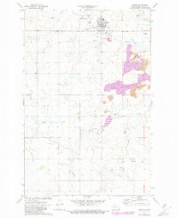 Download a high-resolution, GPS-compatible USGS topo map for Center, ND (1980 edition)