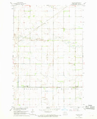 preview thumbnail of historical topo map of Cass County, ND in 1967