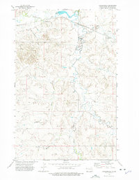 Download a high-resolution, GPS-compatible USGS topo map for Charbonneau, ND (1975 edition)