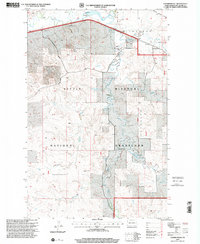 Download a high-resolution, GPS-compatible USGS topo map for Charbonneau, ND (2001 edition)
