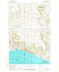 Download a high-resolution, GPS-compatible USGS topo map for Charlson NE, ND (1967 edition)