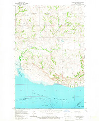 Download a high-resolution, GPS-compatible USGS topo map for Charlson NW, ND (1967 edition)
