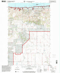 Download a high-resolution, GPS-compatible USGS topo map for Charlson SW, ND (2001 edition)